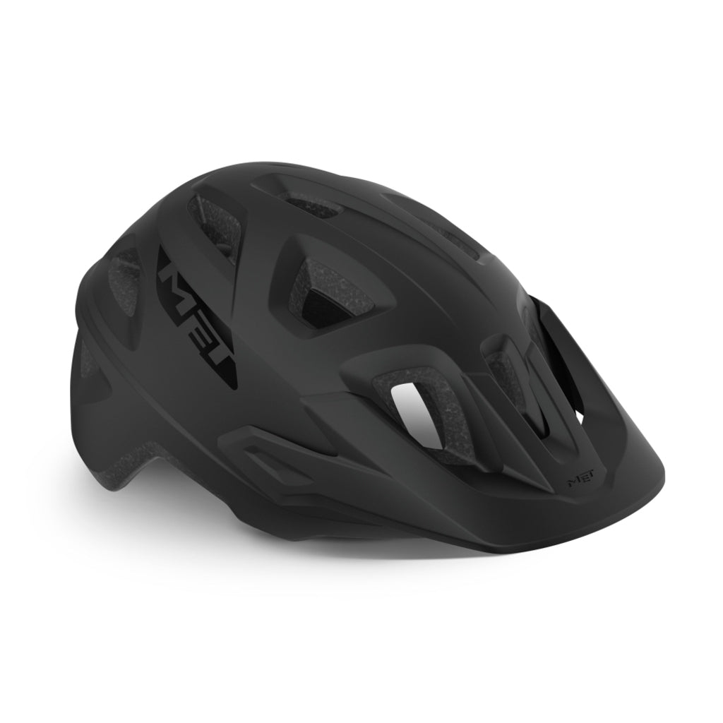 Fietshelm - MET Echo - Black Fietshelm - MET Echo - Black